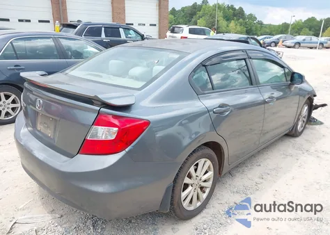 2012 Honda Civic Ex из США, поврежденный, VIN JHMFB2F86CS002663